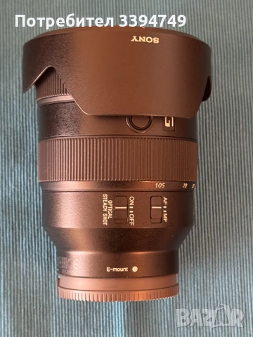 Обектив Sony FE 24-105mm f/4 G OSS като нов + подарък филтър, снимка 6 - Обективи и филтри - 54159692