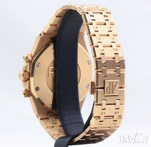 Audemars Piguet Royal Oak Chronograph 41mm Rose Gold Black Различни Цветове, снимка 6 - Мъжки - 54047411