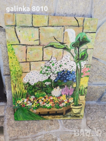 Стара картина, снимка 2 - Картини - 54318098