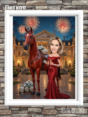 Дигитална карикатура - шарж по снимка–перфектен подарък за рожден ден, юбилей,годишнина и друг повод, снимка 12 - Картини - 52130283