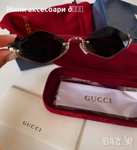 Gucci слънчеви очила, снимка 5 - Слънчеви и диоптрични очила - 55071611
