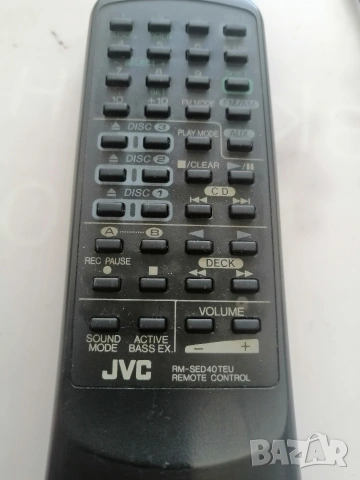 Дистанционно за аудиосистема JVC, снимка 2 - Аудиосистеми - 54097961