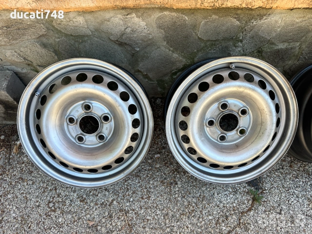 4бр. ОЕМ железни джанти 16" 5x120 VW Transporter - T5 T6, снимка 4 - Гуми и джанти - 55243885