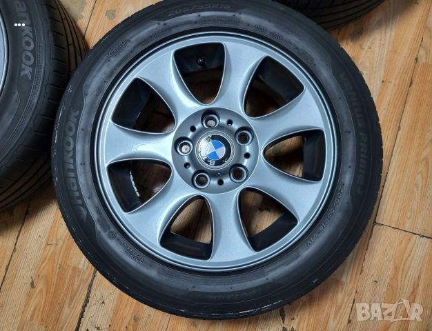 джанти 16" 5х120 BMW летни гуми 205/55/16, снимка 4 - Гуми и джанти - 55085532