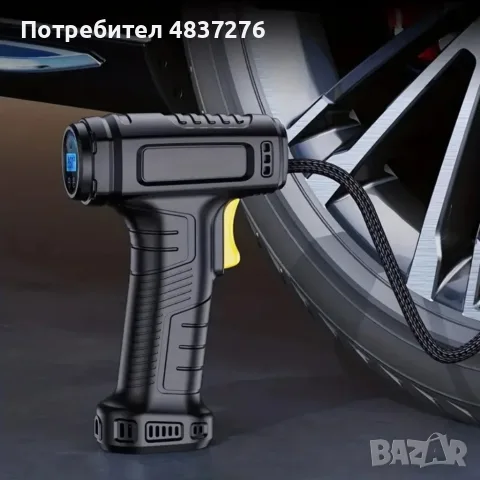 Безжичен електрически компресор за гуми, снимка 4 - Аксесоари и консумативи - 55501876