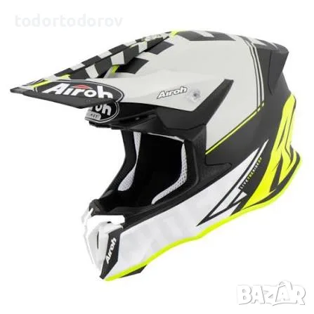 Топ Цена Мотокрос каска AIROH TWIST 2.0 TECH Fluo ,размер М 57-58 NEW 149.90 €