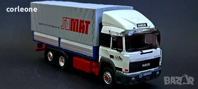 Iveco TurboStar 480 SOMAT - мащаб 1:43 на DeAgostini моделът е нов в блистер, снимка 2 - Колекции - 55301357