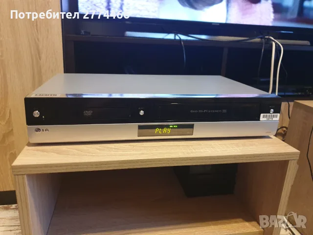 LG V290H DVD Плейър-VHS Рекордер, в отлично състояние!