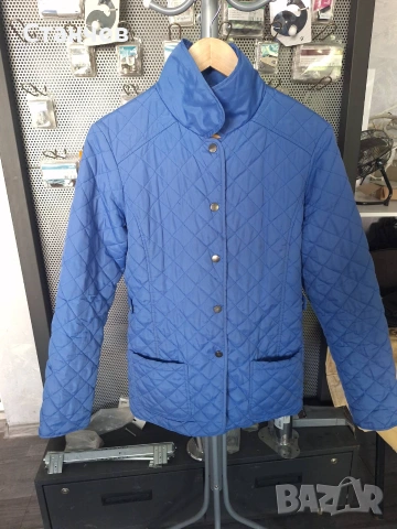 Дамско капитонирано яке Cotton Traders – Размер 12 (M/L) – Красиво синьо
