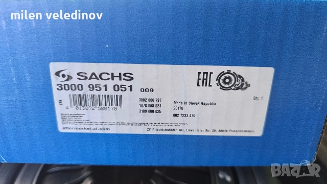 Съединител Sachs за VAG - 1.2л двигател, снимка 6 - Части - 55017000