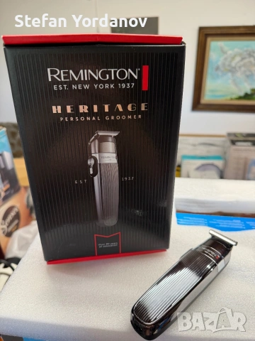 Комбиниран тример за коса, брада и тяло Remington Heritage Personal Groomer (модел PG9100).