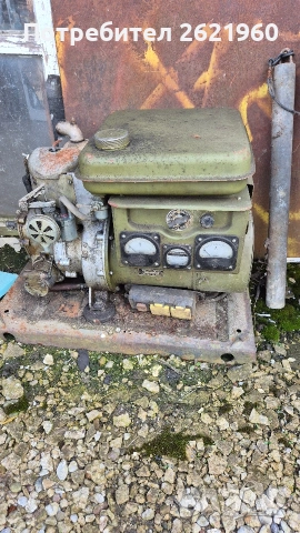 Руски бензинов генератор, снимка 2 - Генератори - 54330502