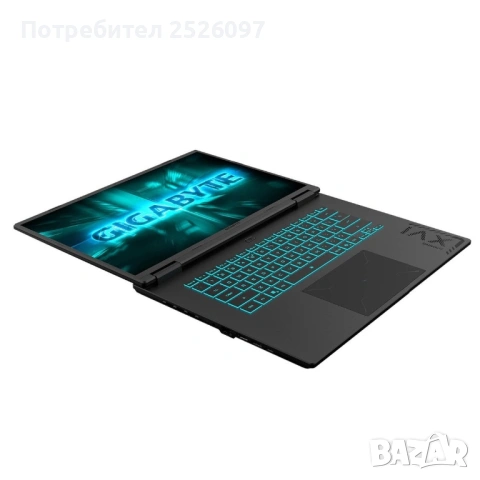 НОВGigabyte A16/WUXGA 165Hz/Ryzen 7 260/RTX 5050 8GB/16GB 5600Mhz/1TB/RGB, снимка 6 - Лаптопи за игри - 54571733