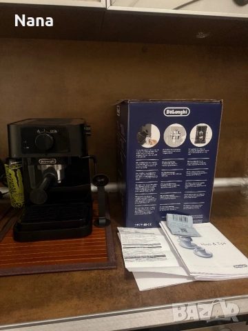 Нова Кафемашина DELONGHI  Само пробвана! Цена 70€, снимка 2 - Кафемашини - 54628485