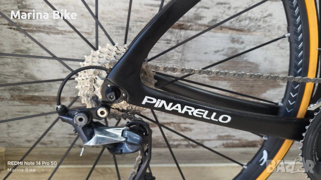 Карбонов шосеен велосипед Pinarello Prince FX Ultegra R8000 Fulcrum Zero Nite Ceramic | 53, снимка 4 - Велосипеди - 54355798