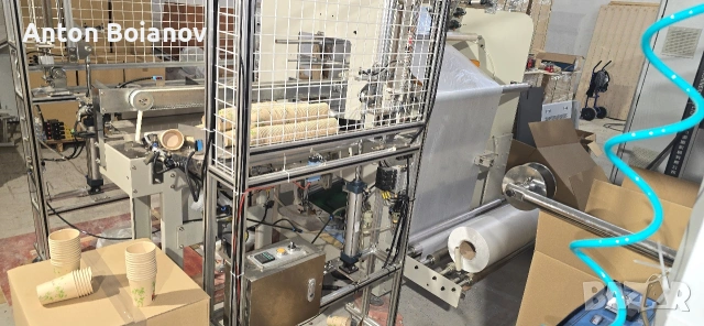 машина за хартиени чаши за кафе , снимка 3 - Други машини и части - 53999583