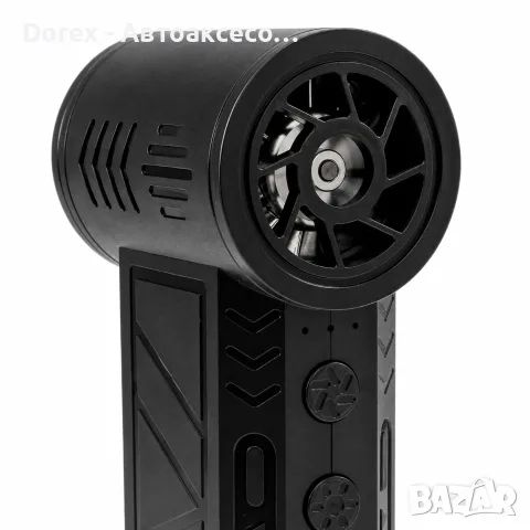 Електрическа духалка турбо пистолет 39,5 м/с, 5000 mAh, снимка 3 - Градинска техника - 55665034