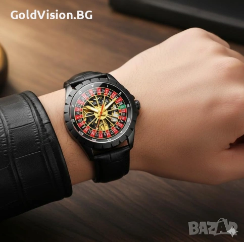 ONOLA 3869 Roulette Automatic – луксозен механичен часовник, снимка 4 - Мъжки - 55191516