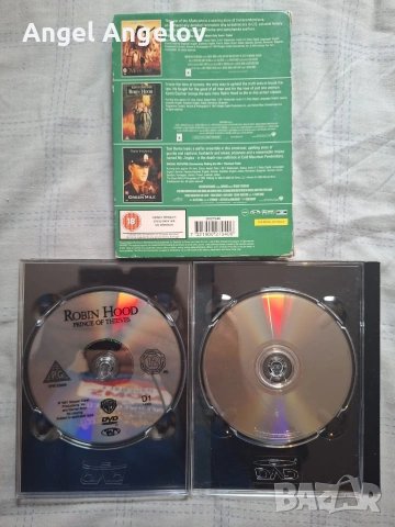Green Mile, The / Robin Hood / Last Of The Mohicans (Box Set) (DVD, 2004), снимка 4 - DVD филми - 54497837