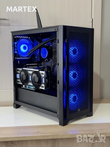 Геймърски компютър Ryzen 5 5600x, GTX 1080, 32GB, водно охлаждане, снимка 4 - Геймърски - 55191168