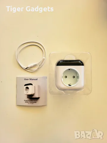 Интелигентен WiFi контакт с термостат и температурен датчик 15A, Smart Life, Alexa, Google, снимка 8 - Друга електроника - 55573138
