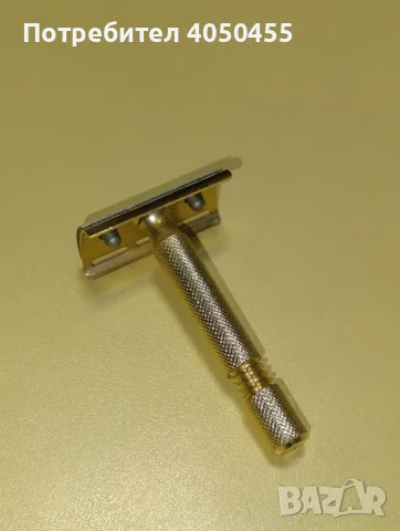 Две класически бръсначки (safety razor) – Gillette + Soluna, снимка 3 - Антикварни и старинни предмети - 55475674