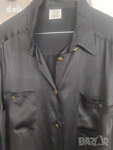 ETRO. Original Size L 100% Памук и Alba Moda XL Коприна , снимка 4 - Ризи - 46142361