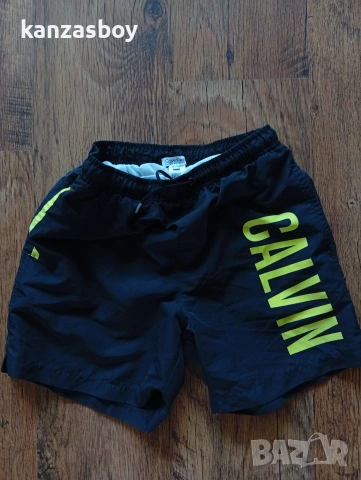 CALVIN KLEIN  boys swim shorts - юношески къси панталони / бански, снимка 4 - Детски къси панталони - 55066159