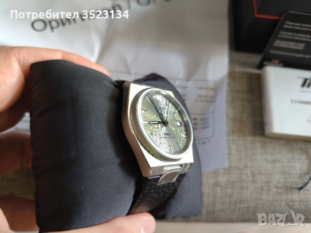 Часовник TISSOT PRX DAMASCUS STEEL 38mm T137.807.96.081.00, снимка 8 - Мъжки - 55148802