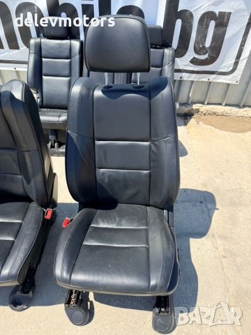 Кожен салон електрически с подгрев седалки кожени от Jeep Grand Cherokee WK2 3.6i двигател ERB, снимка 4 - Части - 55088343
