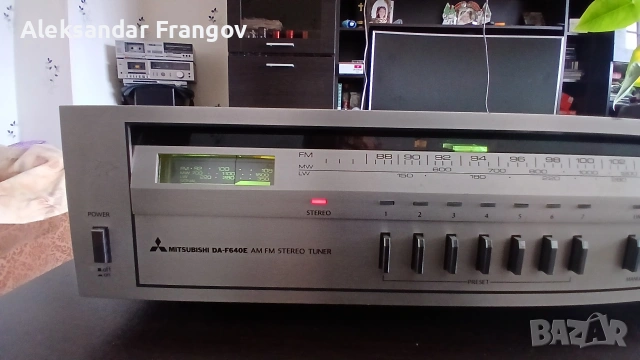 MITSUBISHI DA - F640E STEREO TUNERR Made in Japan , снимка 2 - Радиокасетофони, транзистори - 55207968