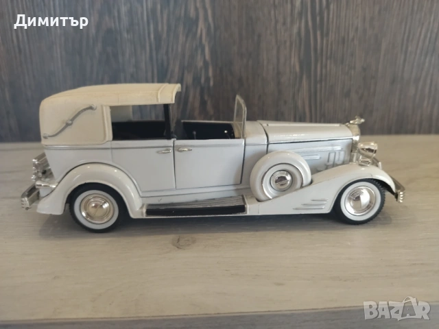 Метална количка 1933 Cadillac Town Car !!!, снимка 8 - Колекции - 54135642