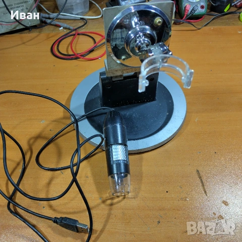 Продавам Дигитален микроскоп с USB кабел и стойка, снимка 2 - Друга електроника - 54723831