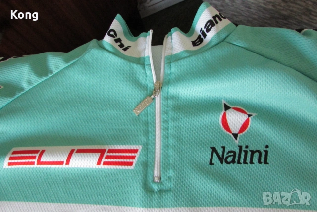 вело джърси Bianchi team carbon windproof Nalini Specialized Italy колоездене bib shorts Италия , снимка 14 - Спортна екипировка - 55251308