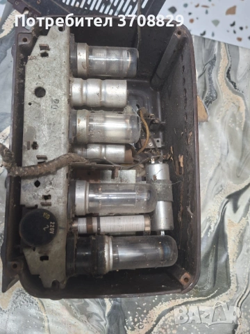 Старо Радио Philips 1940 , снимка 6 - Радиокасетофони, транзистори - 54568315