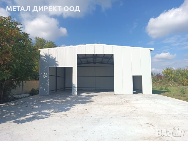 Изграждане на метални конструкции, халета, тенти и навеси за Бургас и региона