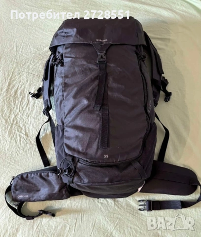 Туристическа раница Quechua 35 литра, туризъм, планина