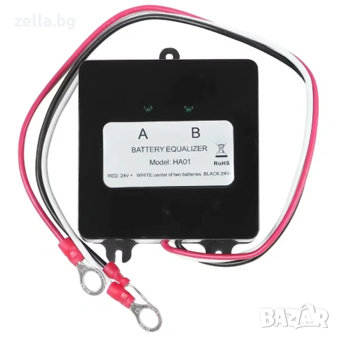 Балансир за 12V батерии за 24V/36V/48V системи – Gel, AGM, оловно-киселинни, 5A, за соларни 10287, снимка 5 - Друга електроника - 54662393