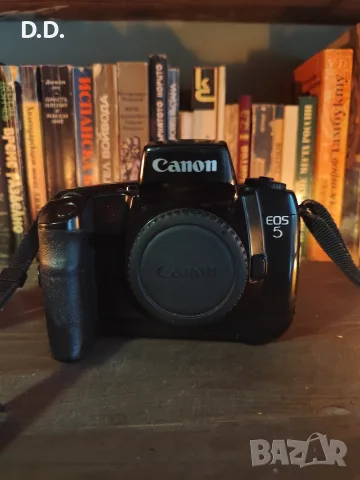 Canon EOS 5 - филмово тяло, снимка 2 - Фотоапарати - 55541932