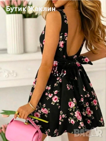 Дамски рокли с панделка , снимка 9 - Рокли - 54056319