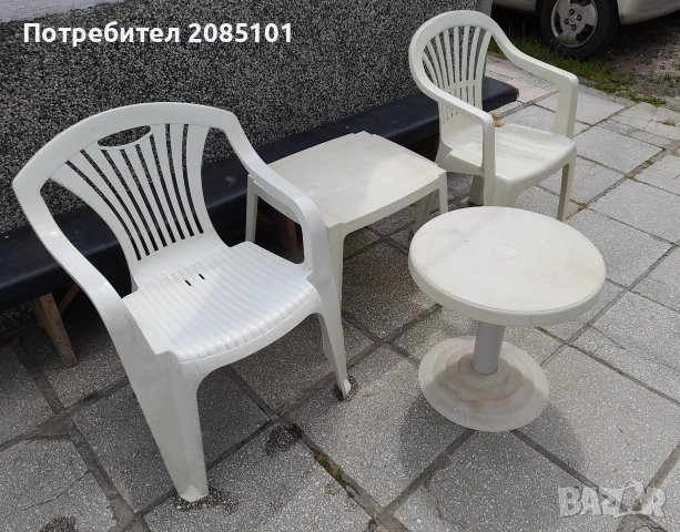 Пластмасови масички и столове, снимка 3 - Градински мебели, декорация  - 54494455