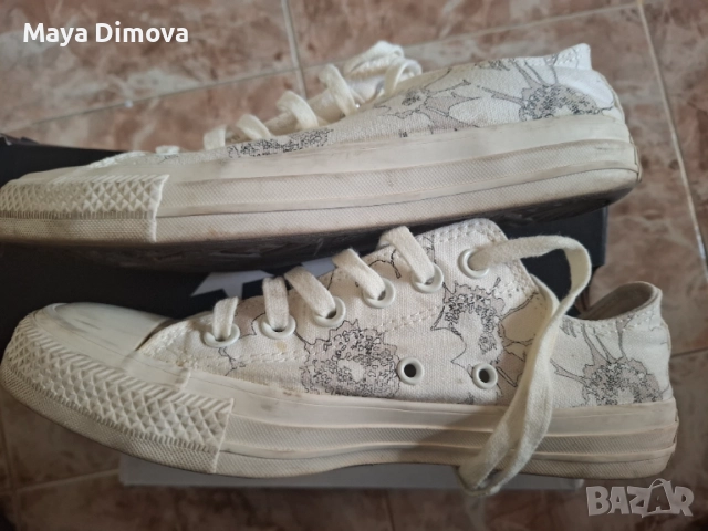 Converse Кецове Chuck Taylor All Star с флорална щампа, снимка 3 - Кецове - 54720837