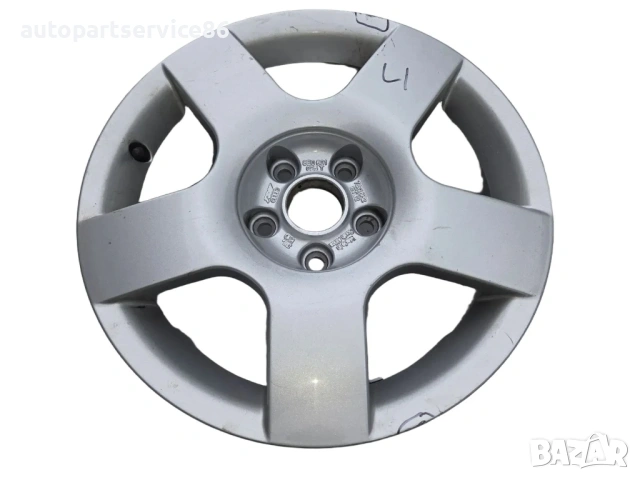 Алуминиев джанта 5 спици 7x16 ET42 за Audi A4 B6 (2003) 8E0601025T