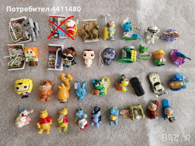 Играчки Kinder Joy, Kinder Surprise и други