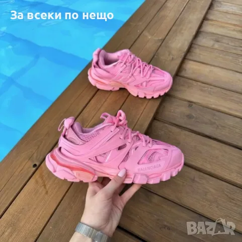 Balenciaga Track Pink Дамски Маратонки👟Дамски Спортни Обувки Код ch66, снимка 6 - Маратонки - 55482074