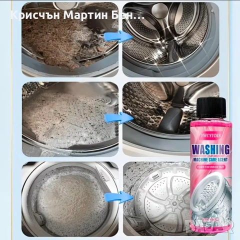 Препарат за почистване на котлен камък за пералня , снимка 4 - Други стоки за дома - 54735461