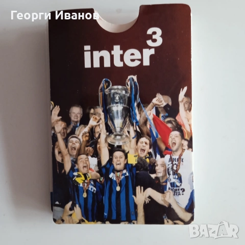 INTER MILAN 2010 TRIPLETE рядка картичка+официална клубна програма за сезон 2010-11 Интер Милано, снимка 4 - Фен артикули - 55250173