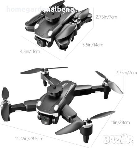 4K Безчетков Дрон F200 | Ниво 7 Устойчивост на Вятър | HD Камера, снимка 7 - Дронове и аксесоари - 54211647