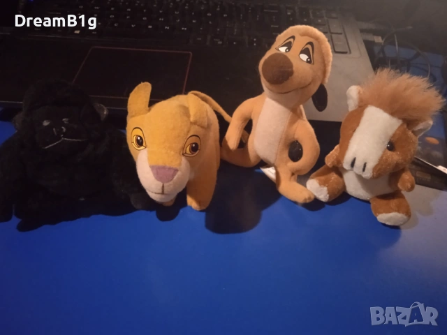 Ретро плюшени играчки McDonald’s 90-те – Disney Цар Лъв (Симба и Тимон) и други