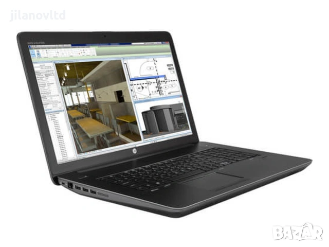 Лаптоп HP ZBook 17 G3 E3-1535M V5 M2000M 32GB 512GB SSD NVME с до 24 МЕСЕЦА ГАРАНЦИЯ, снимка 2 - Лаптопи за работа - 54736372